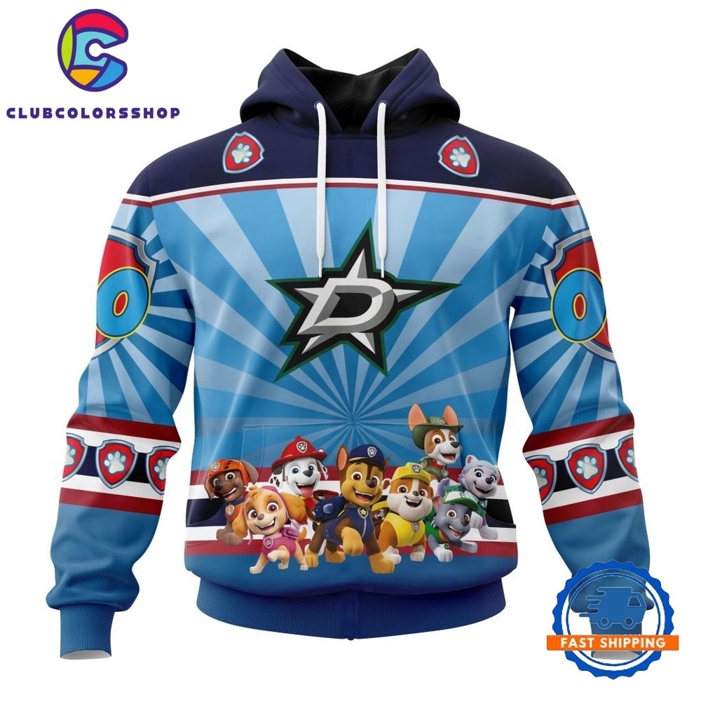 NHL Dallas Stars Special Paw Patrol Kits Hoodie, T Shirt