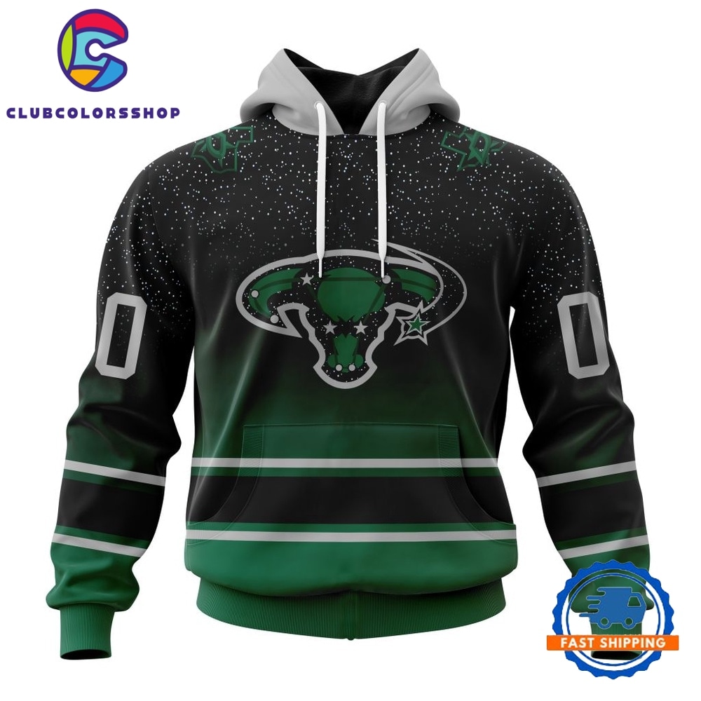NHL Dallas Stars Special Retro Gradient Design Hoodie, T Shirt