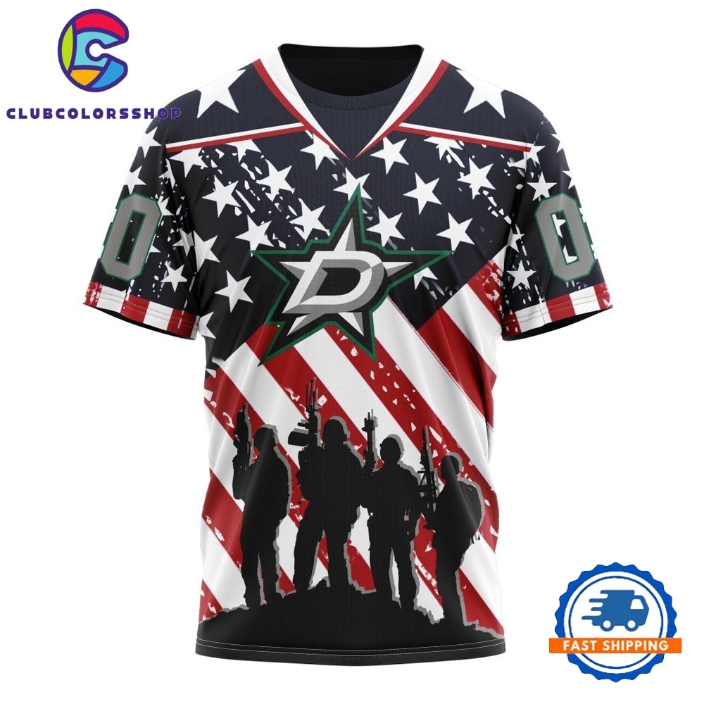 NHL Dallas Stars Specialized Kits For Honor USS Military Hoodie, T Shirt NHL Dallas Stars Specialized Kits For Honor USS Military Hoodie, T Shirt