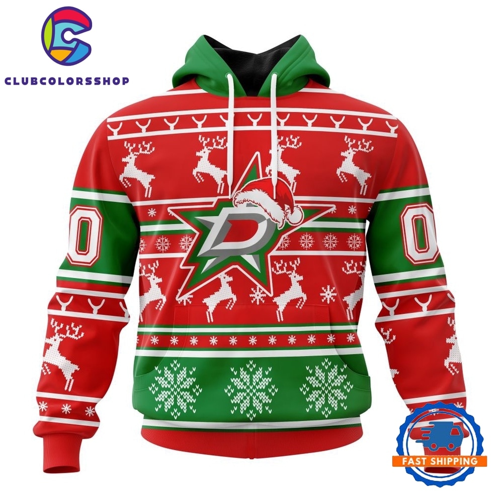 NHL Dallas Stars Specialized Unisex Christmas Is Coming Hoodie, T Shirt