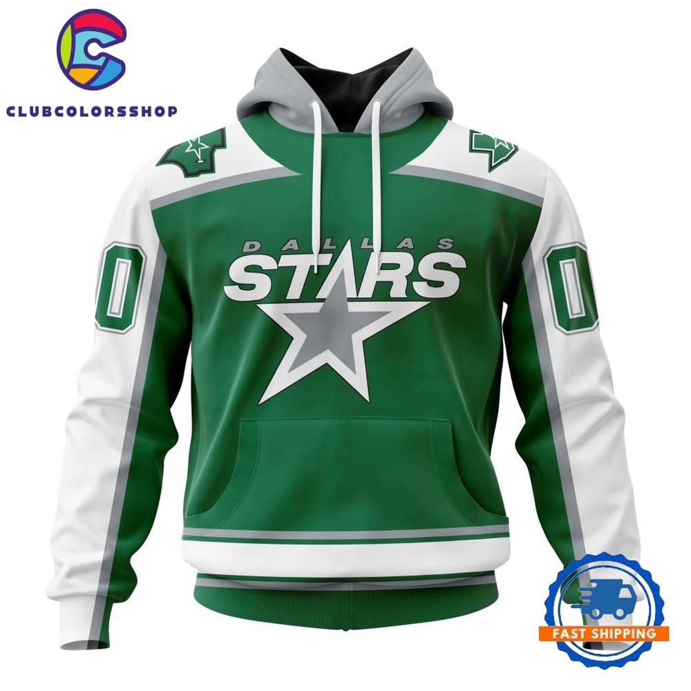 NHL Dallas Stars Specialized Unisex Kits With Retro Concepts Hoodie, T Shirt