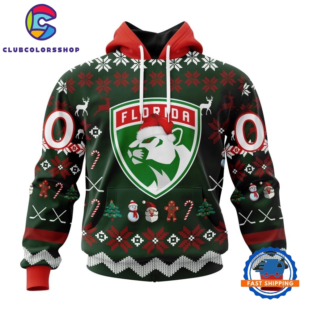 NHL Florida Panthers Hockey Christmas Is Coming 2026 Hoodie, T Shirt