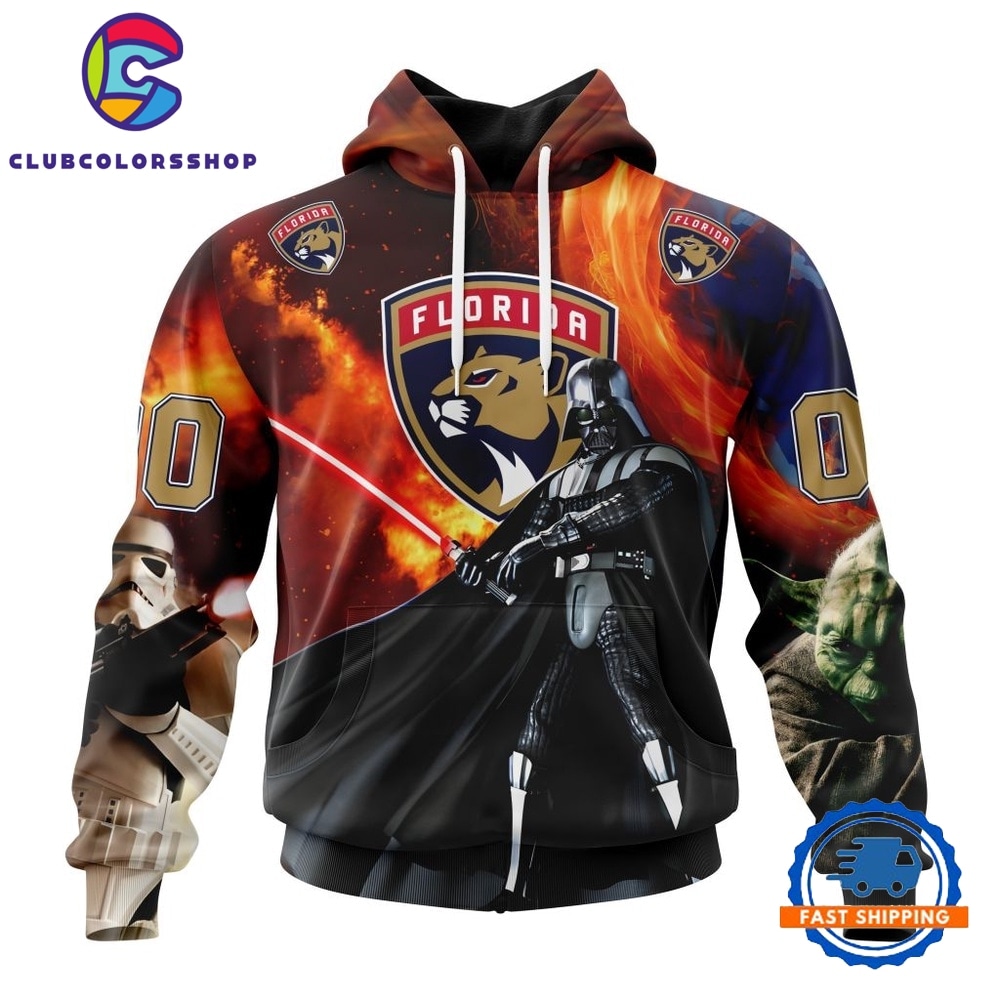 NHL Florida Panthers x Star War Specialized Design Hoodie, T Shirt