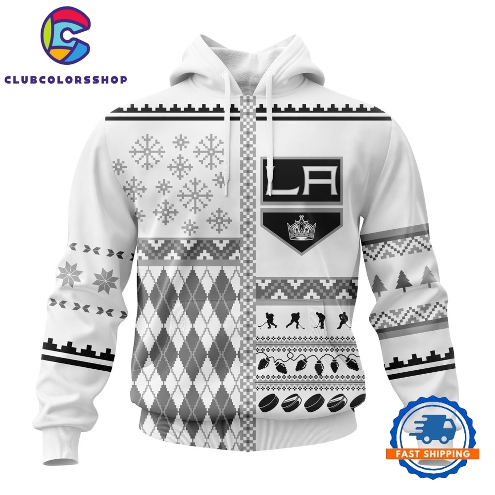 NHL Los Angeles Kings Specialized Christmas Is Coming New Design Hoodie, T Shirt