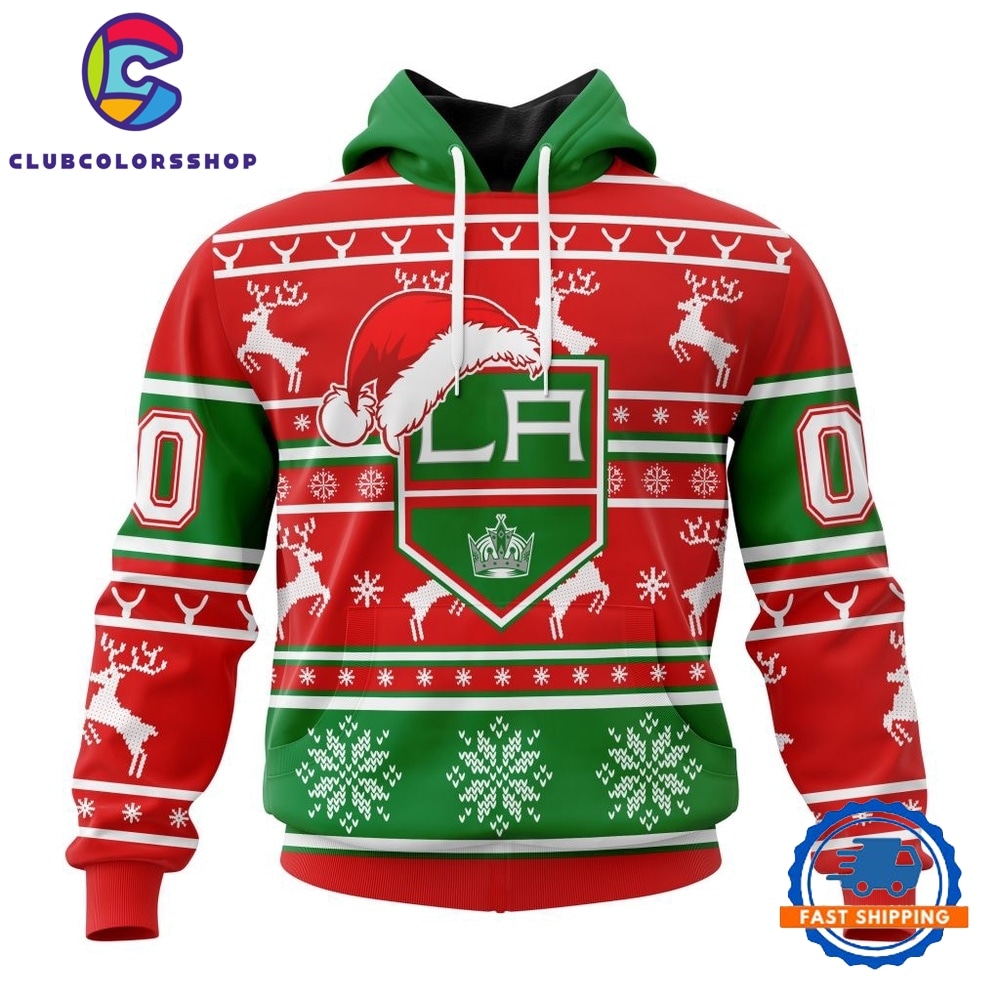 NHL Los Angeles Kings Specialized Unisex Christmas Is Coming Hoodie, T Shirt