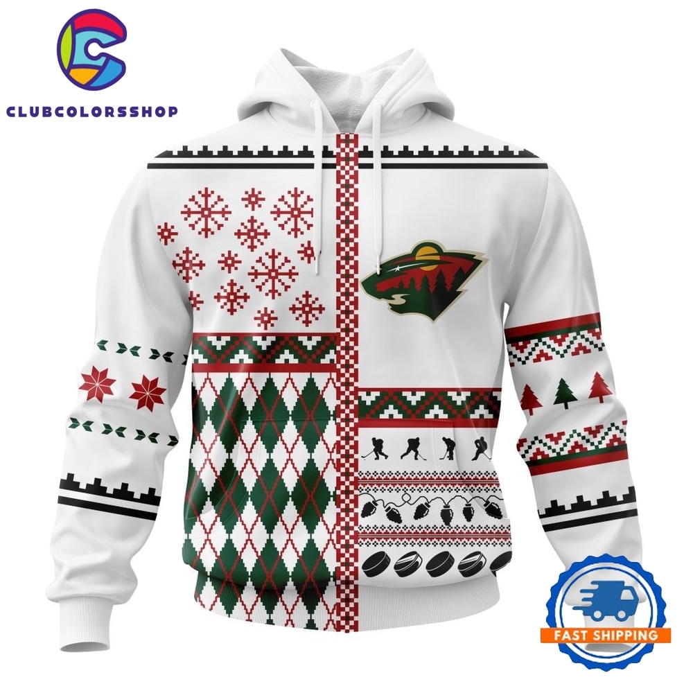 NHL Minnesota Wild Specialized Christmas Is Coming New Design Hoodie, T Shirt