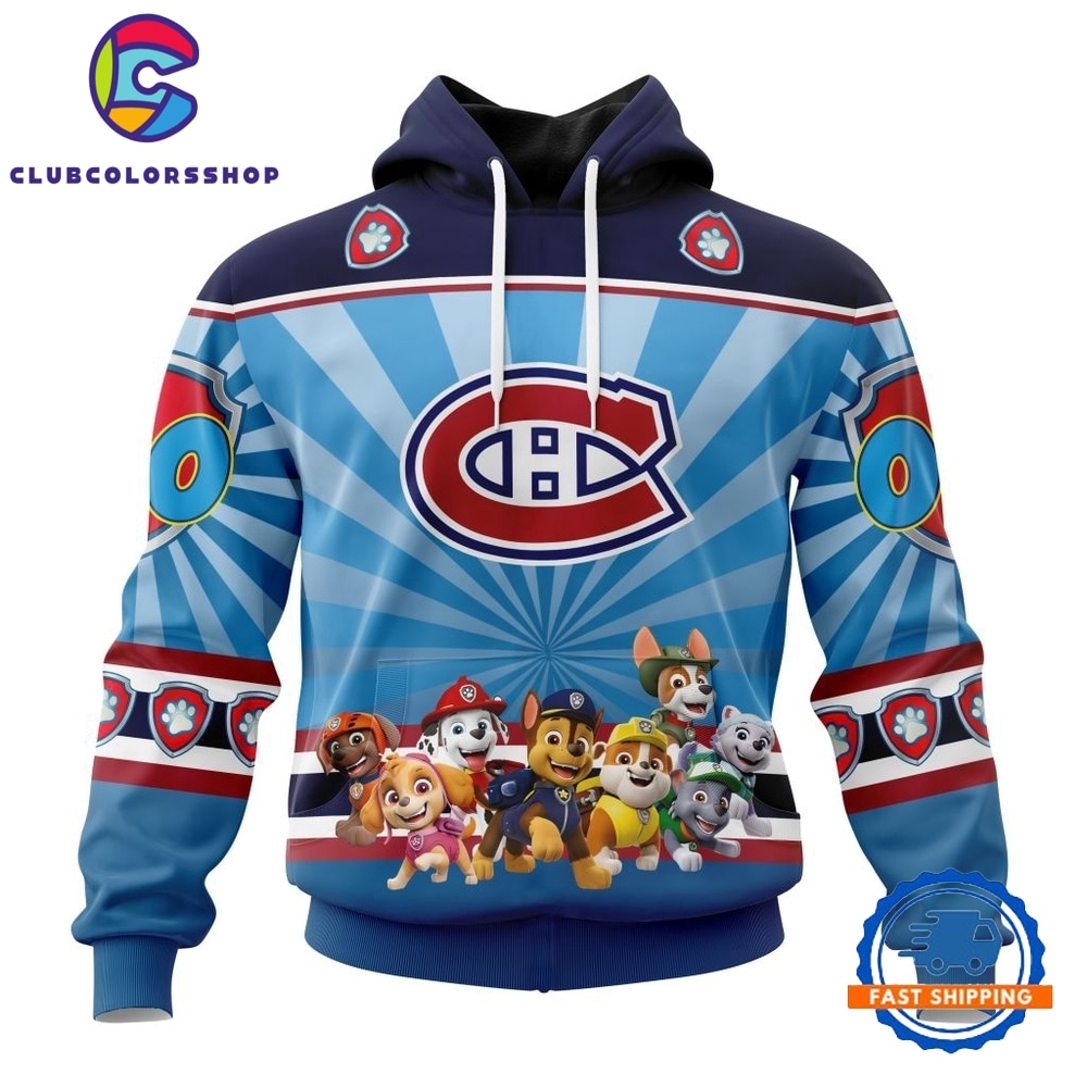 NHL Montreal Canadiens Special Paw Patrol Kits Hoodie, T Shirt