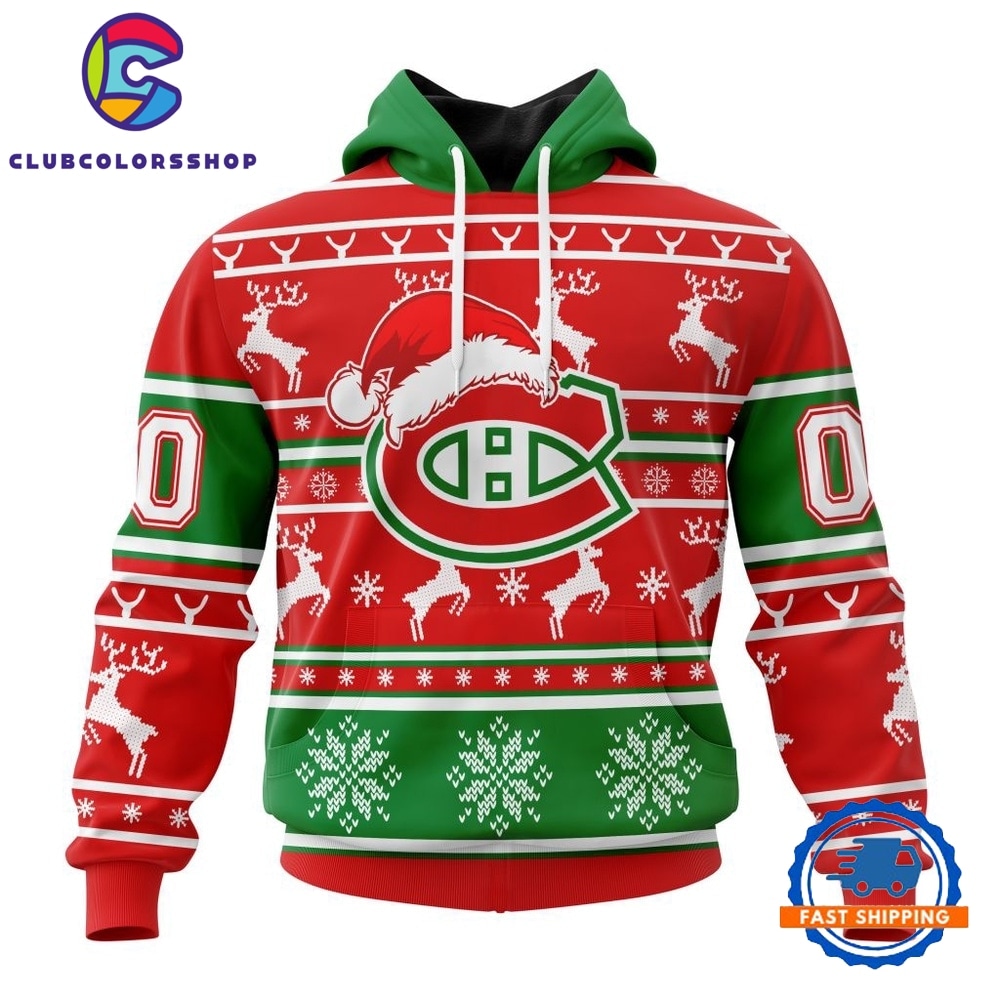 NHL Montreal Canadiens Specialized Unisex Christmas Is Coming Hoodie, T Shirt
