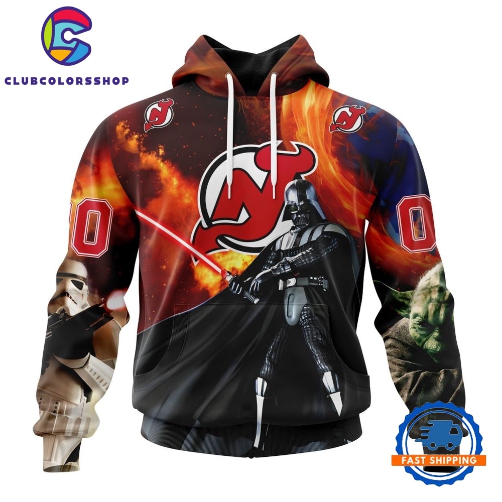 NHL New Jersey Devils x Star War Specialized Design Hoodie, T Shirt