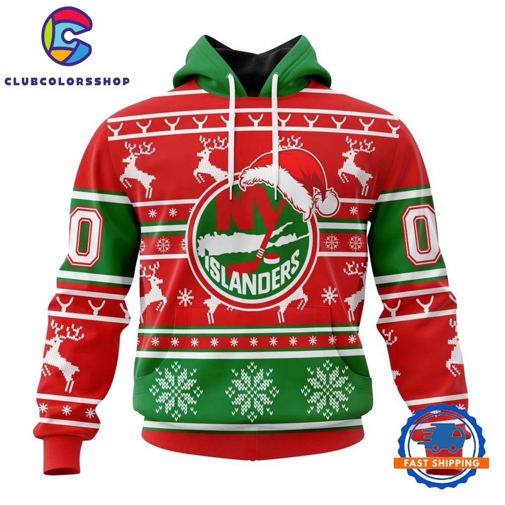 NHL New York Islanders Specialized Unisex Christmas Is Coming Hoodie, T Shirt