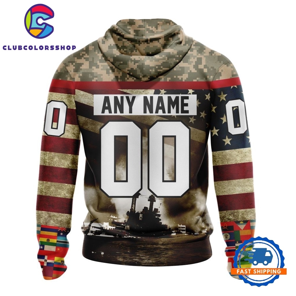 NHL New York Islanders Specialized Unisex Kits Remember Pearl Harbor Hoodie, T Shirt 2