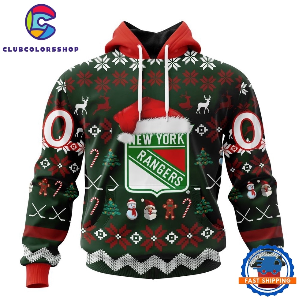 NHL New York Rangers Hockey Christmas Is Coming 2026 Hoodie, T Shirt