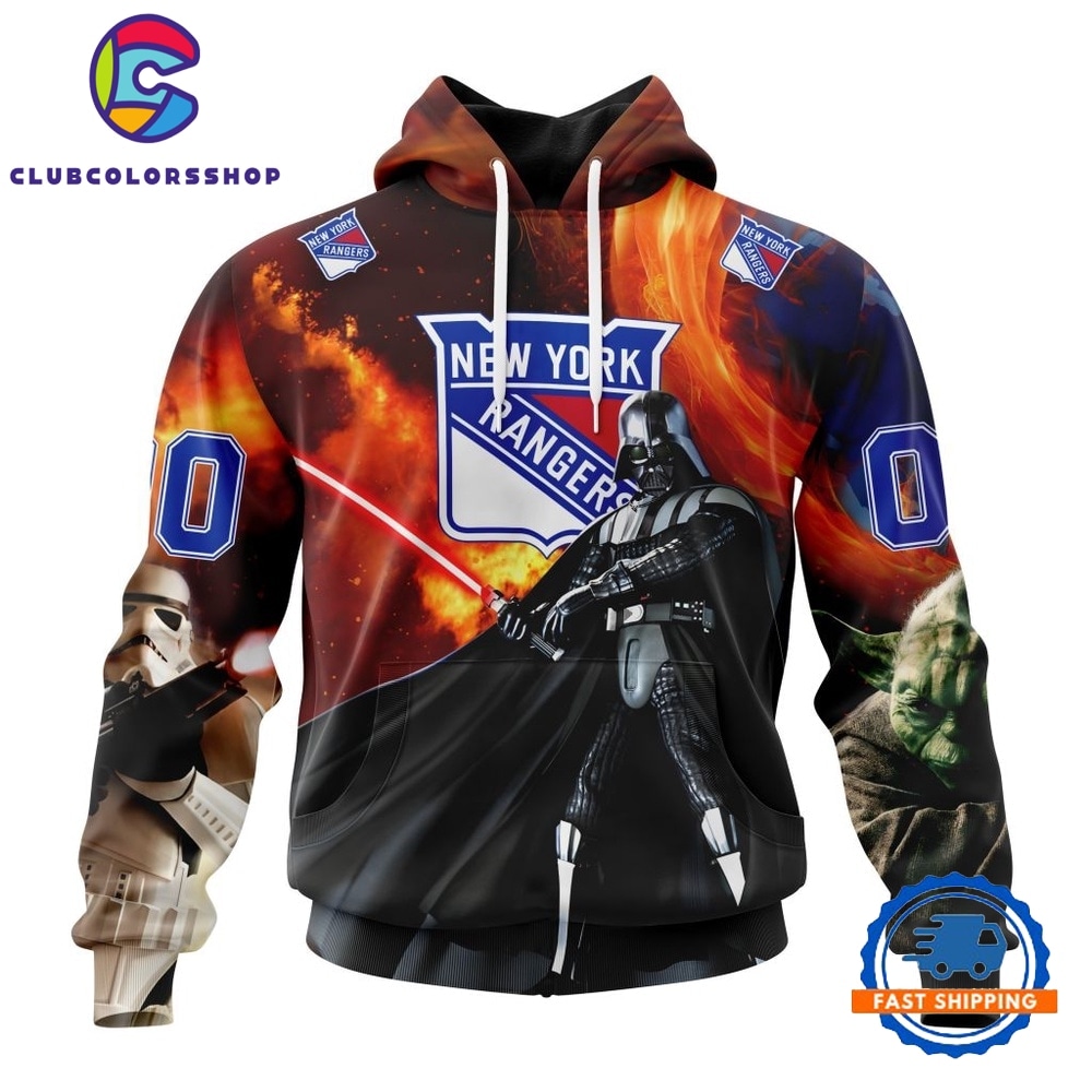 NHL New York Rangers x Star War Specialized Design Hoodie, T Shirt