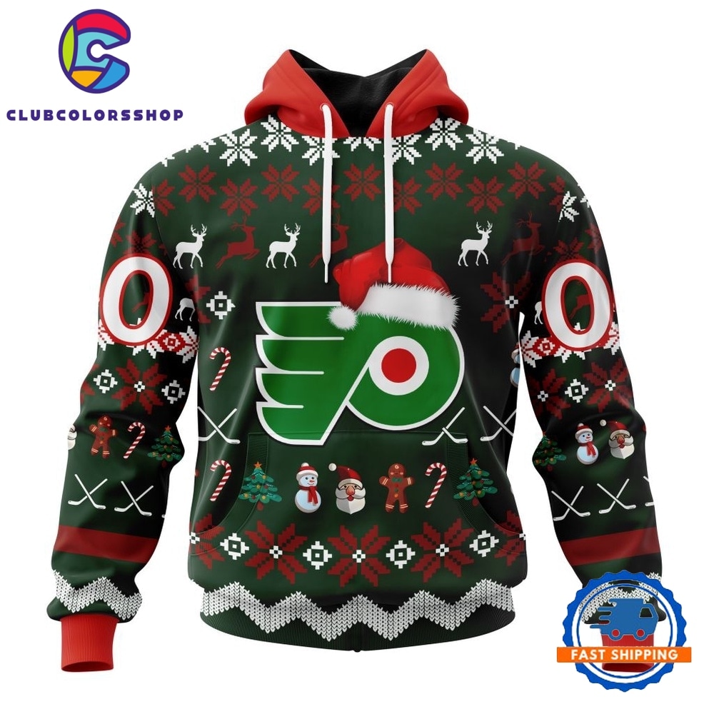 NHL Philadelphia Flyers Hockey Christmas Is Coming 2026 Hoodie, T Shirt