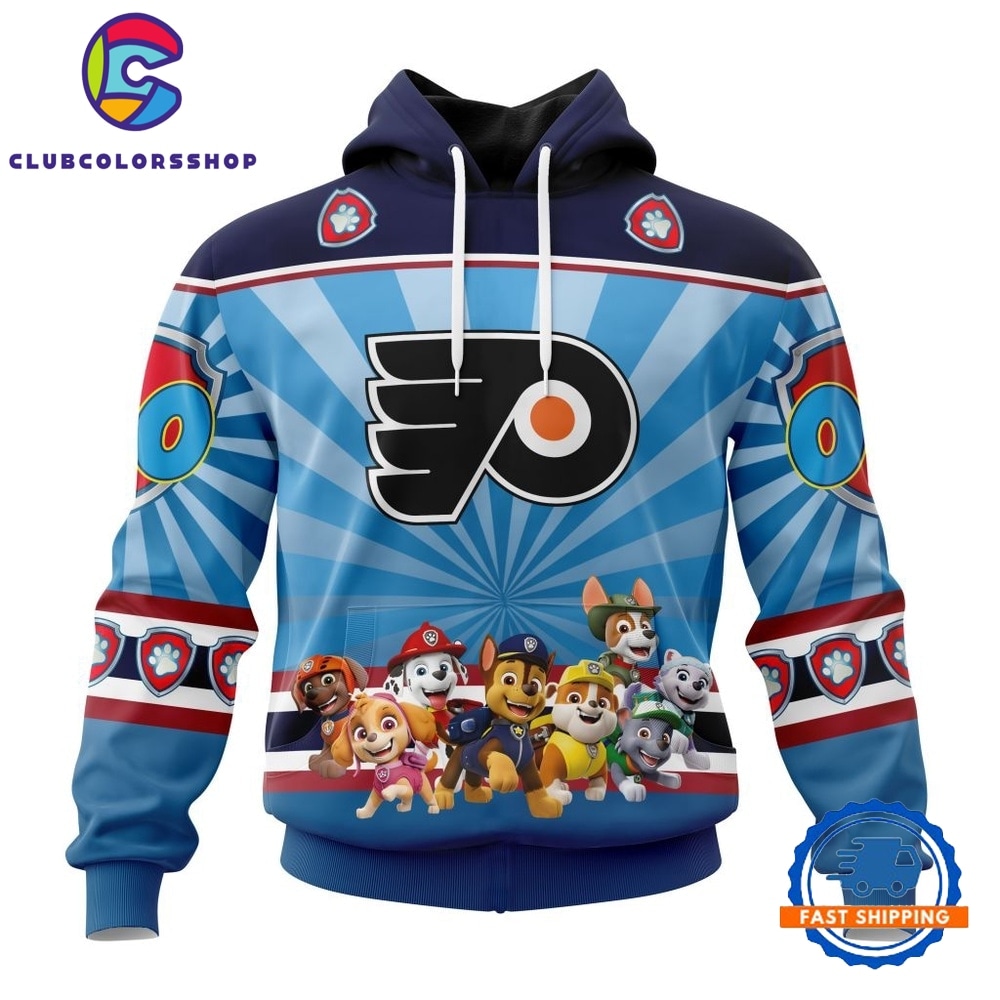 NHL Philadelphia Flyers Special Paw Patrol Kits Hoodie, T Shirt