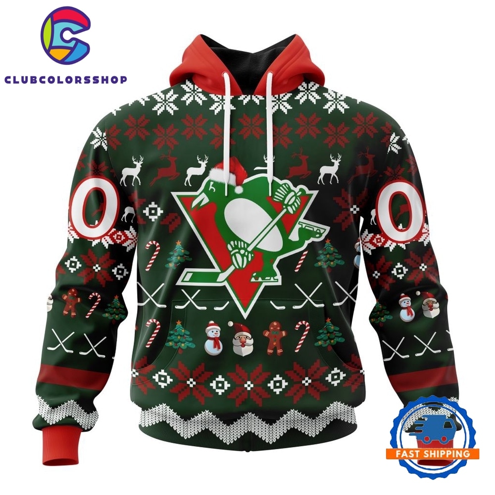 NHL Pittsburgh Penguins Hockey Christmas Is Coming 2026 Hoodie, T Shirt
