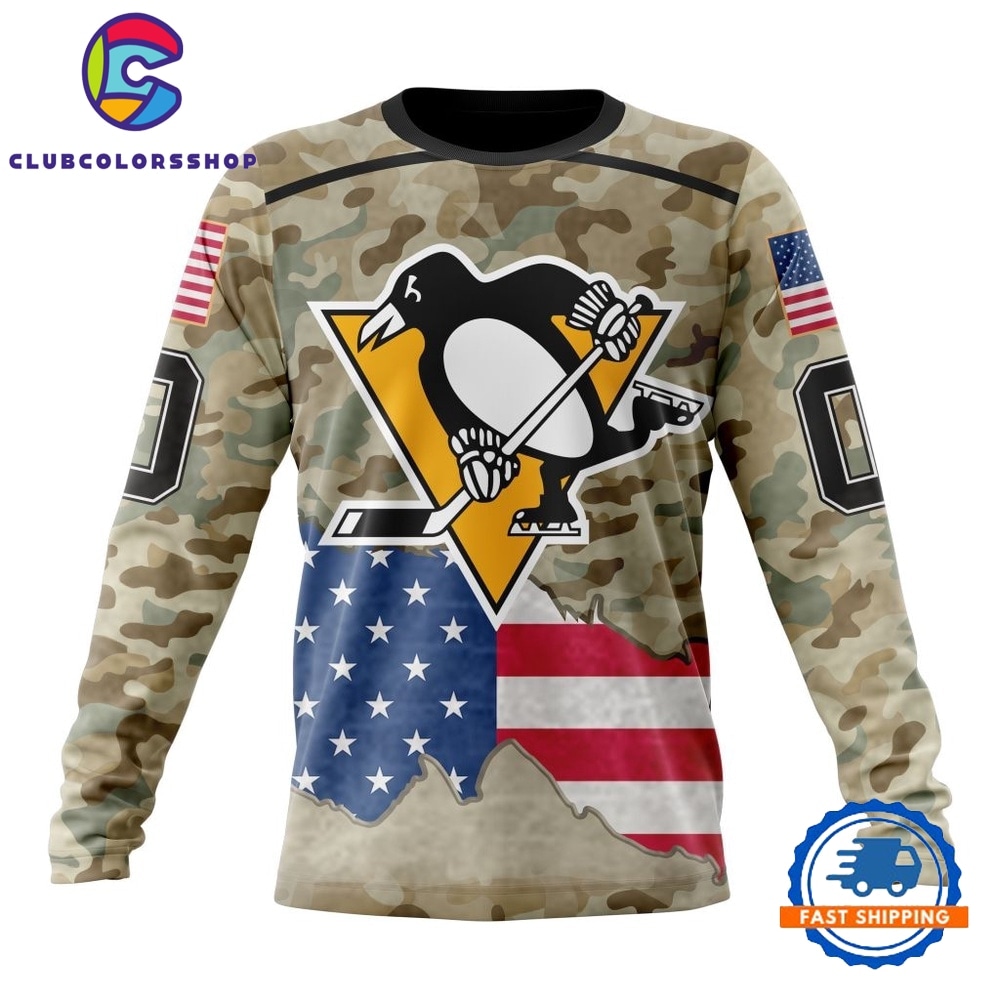 NHL Pittsburgh Penguins Specialized Kits For United State With Camo Color Hoodie, T Shirt NHL Pittsburgh Penguins Specialized Kits For United State With Camo Color Hoodie, T Shirt