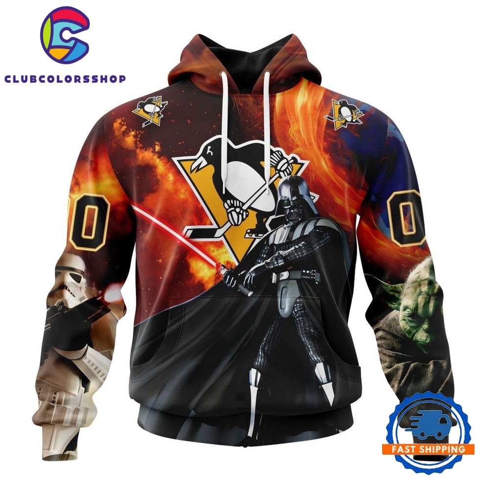 NHL Pittsburgh Penguins x Star War Specialized Design Hoodie, T Shirt