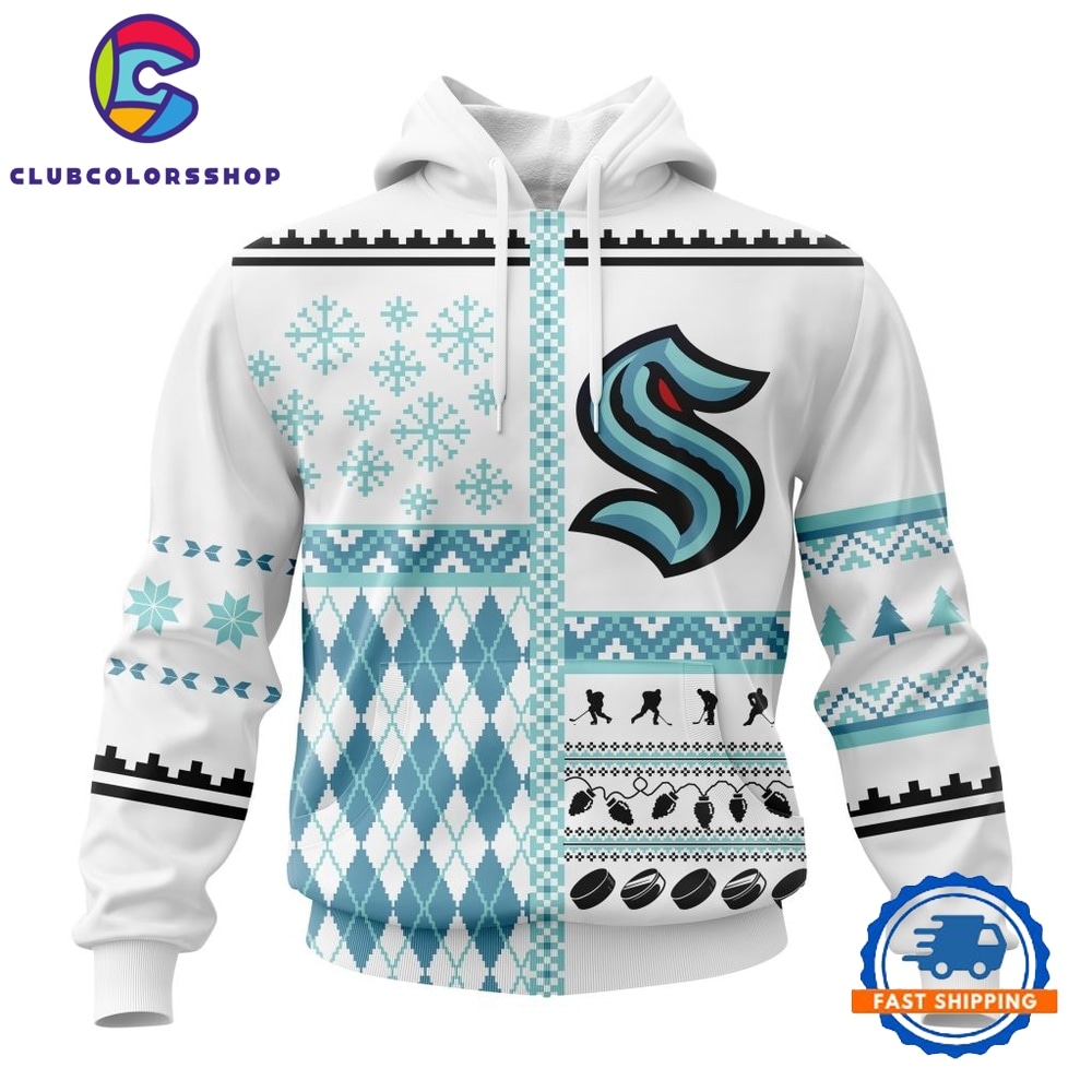NHL Seattle Kraken Specialized Christmas Is Coming New Design Hoodie, T Shirt