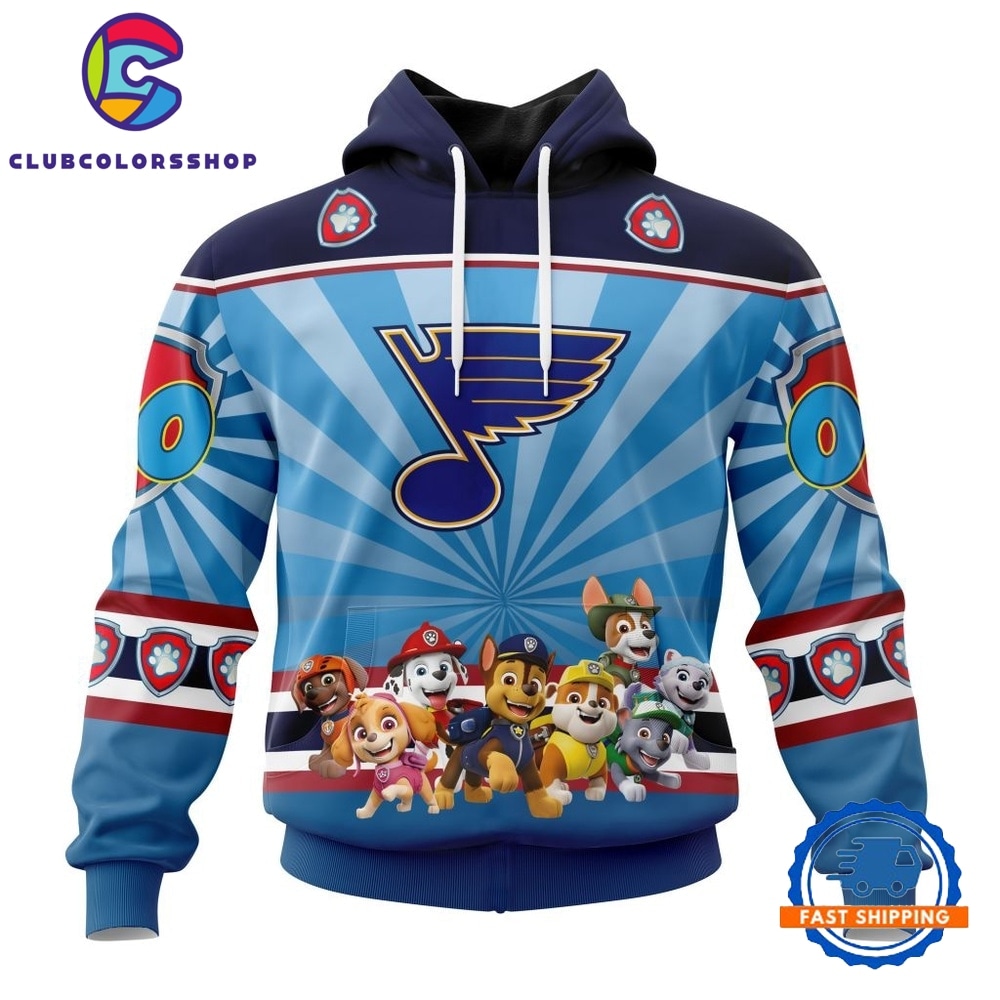 NHL St Louis Blues Special Paw Patrol Kits Hoodie, T Shirt