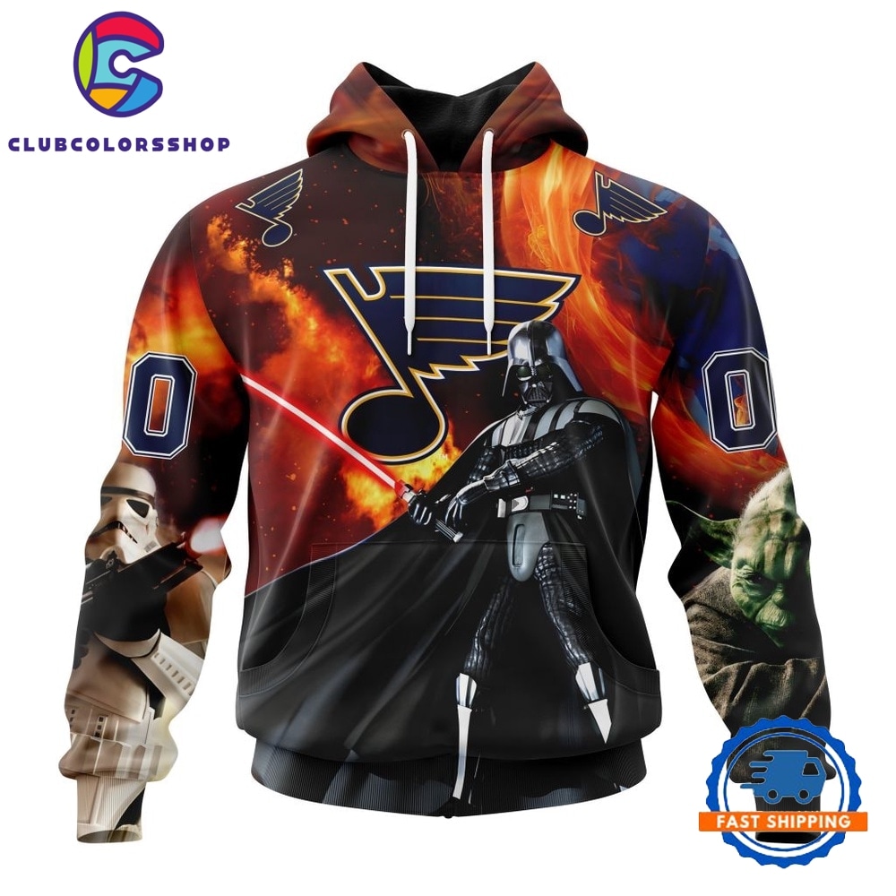 NHL St. Louis Blues x Star War Specialized Design Hoodie, T Shirt