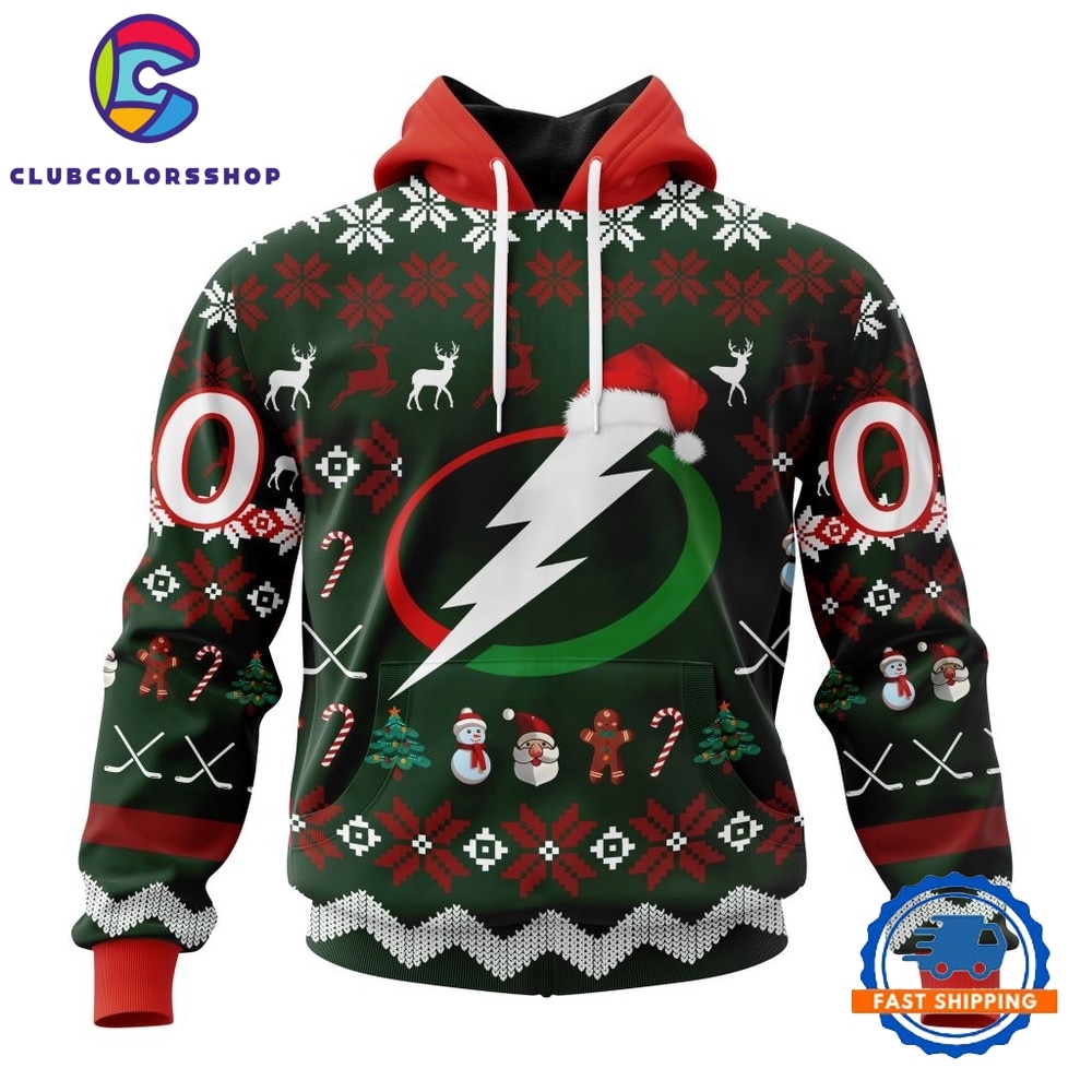NHL Tampa Bay Lightning Hockey Christmas Is Coming 2026 Hoodie, T Shirt