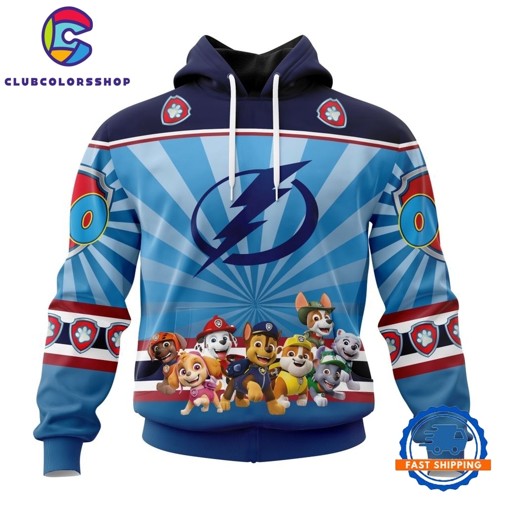 NHL Tampa Bay Lightning Special Paw Patrol Kits Hoodie, T Shirt