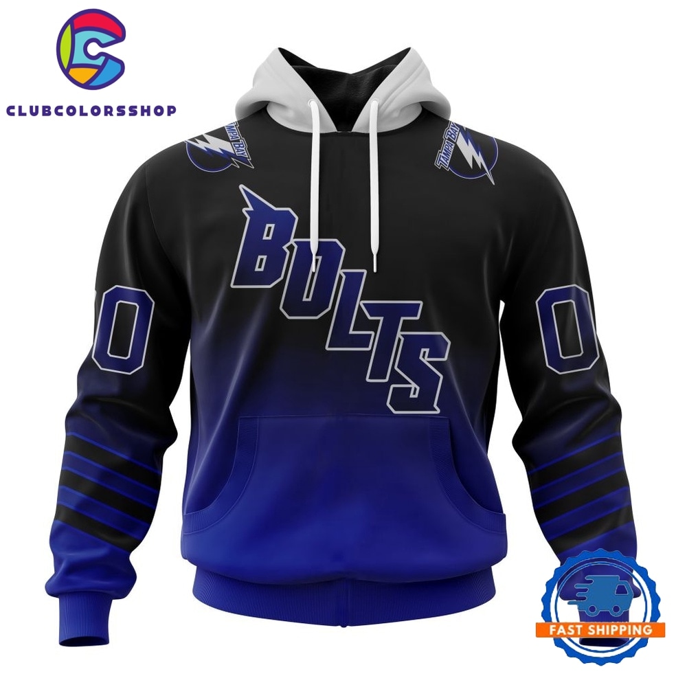 NHL Tampa Bay Lightning Special Retro Gradient Design Hoodie, T Shirt