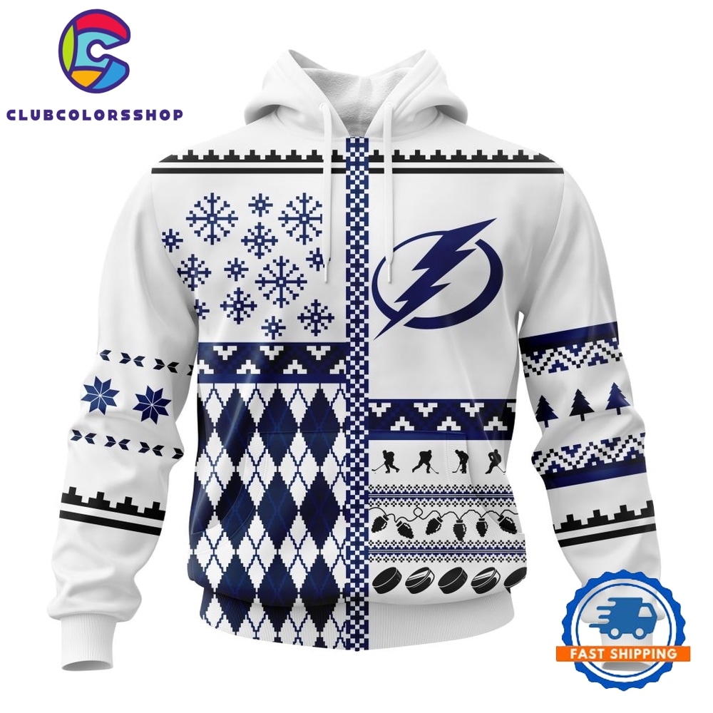 NHL Tampa Bay Lightning Specialized Christmas Is Coming New Design Hoodie, T Shirt