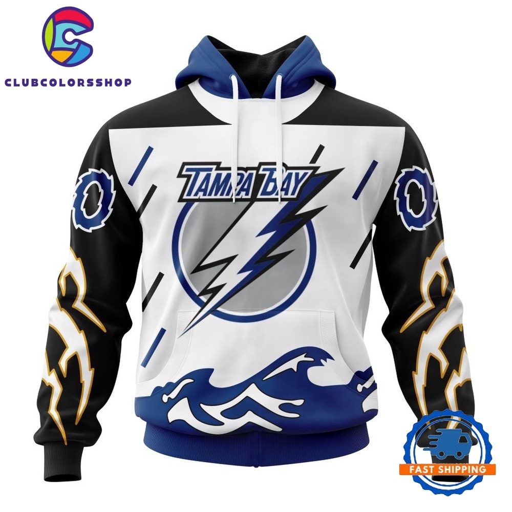 NHL Tampa Bay Lightning Specialized Unisex Kits With Retro Concepts Hoodie, T Shirt