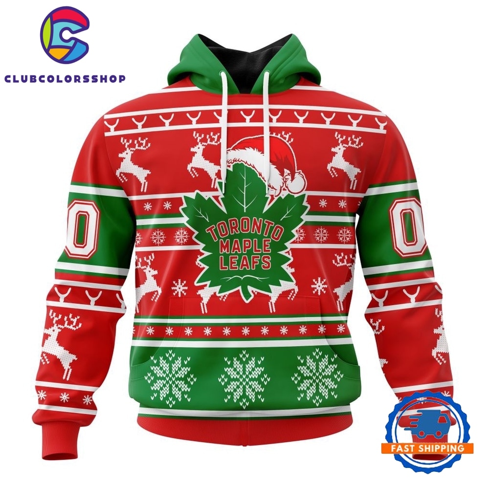 NHL Toronto Maple Leafs Specialized Unisex Christmas Is Coming Hoodie, T Shirt