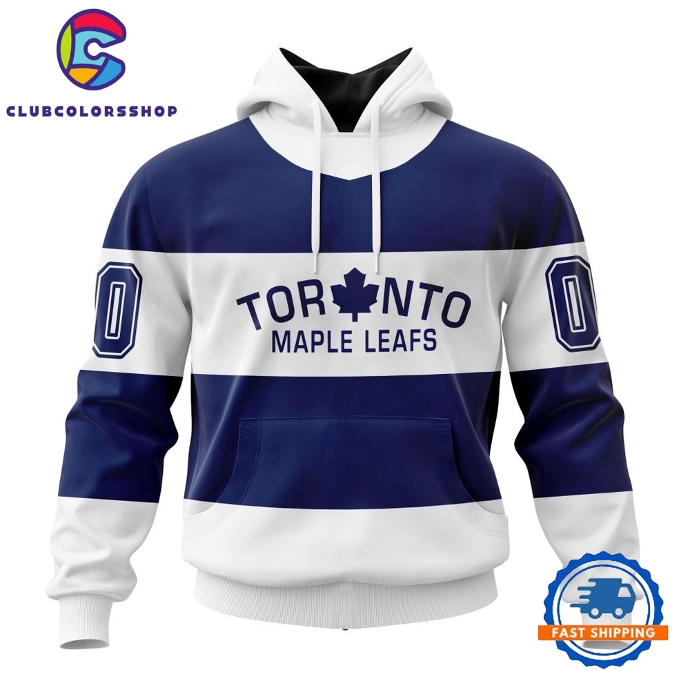 NHL Toronto Maple Leafs Specialized Unisex Kits With Retro Concepts Hoodie, T Shirt
