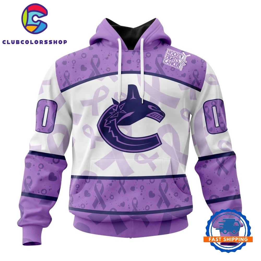 NHL Vancouver Canucks Special Lavender Fight Cancer Hoodie, T Shirt