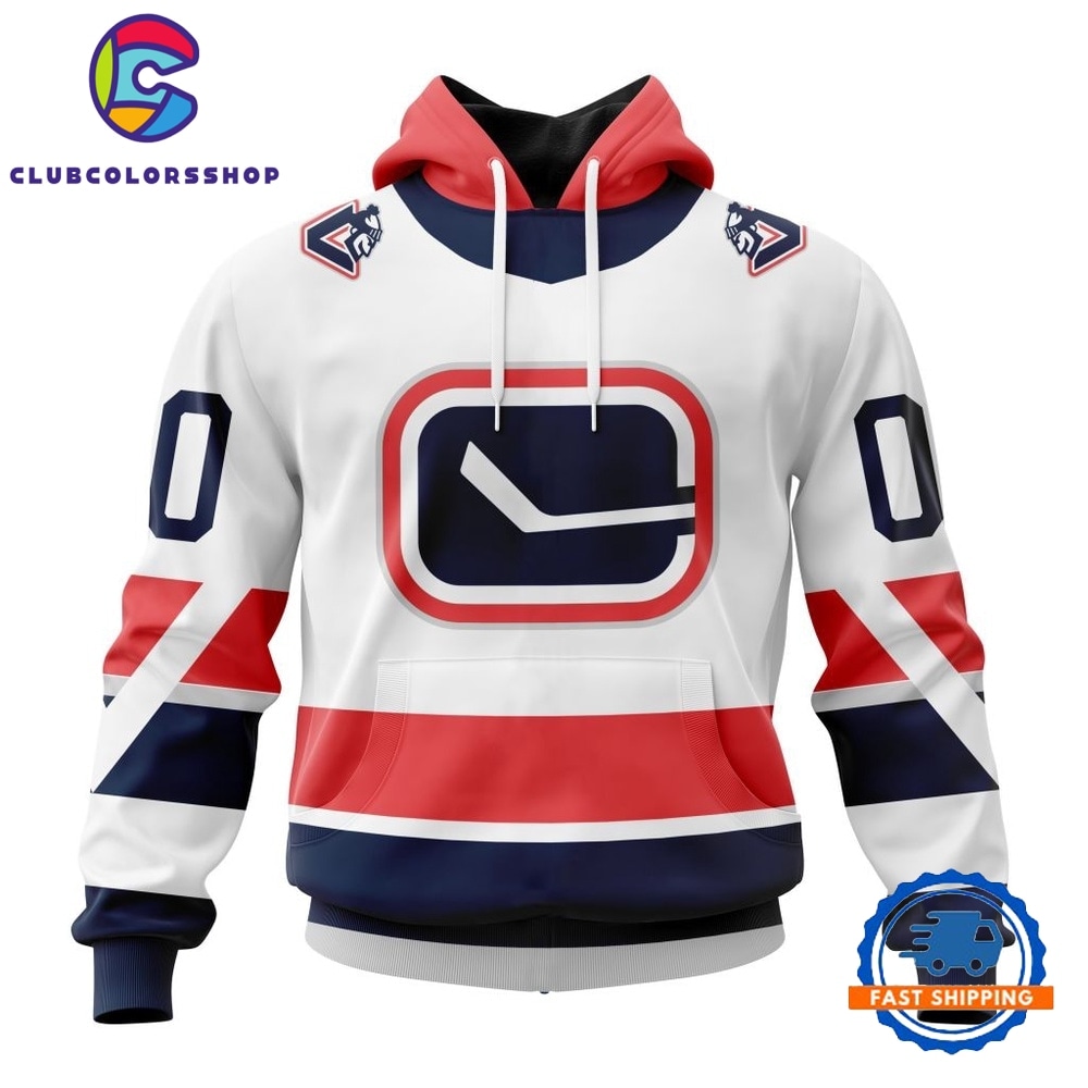 NHL Vancouver Canucks Specialized Unisex Kits With Retro Concepts Hoodie, T Shirt