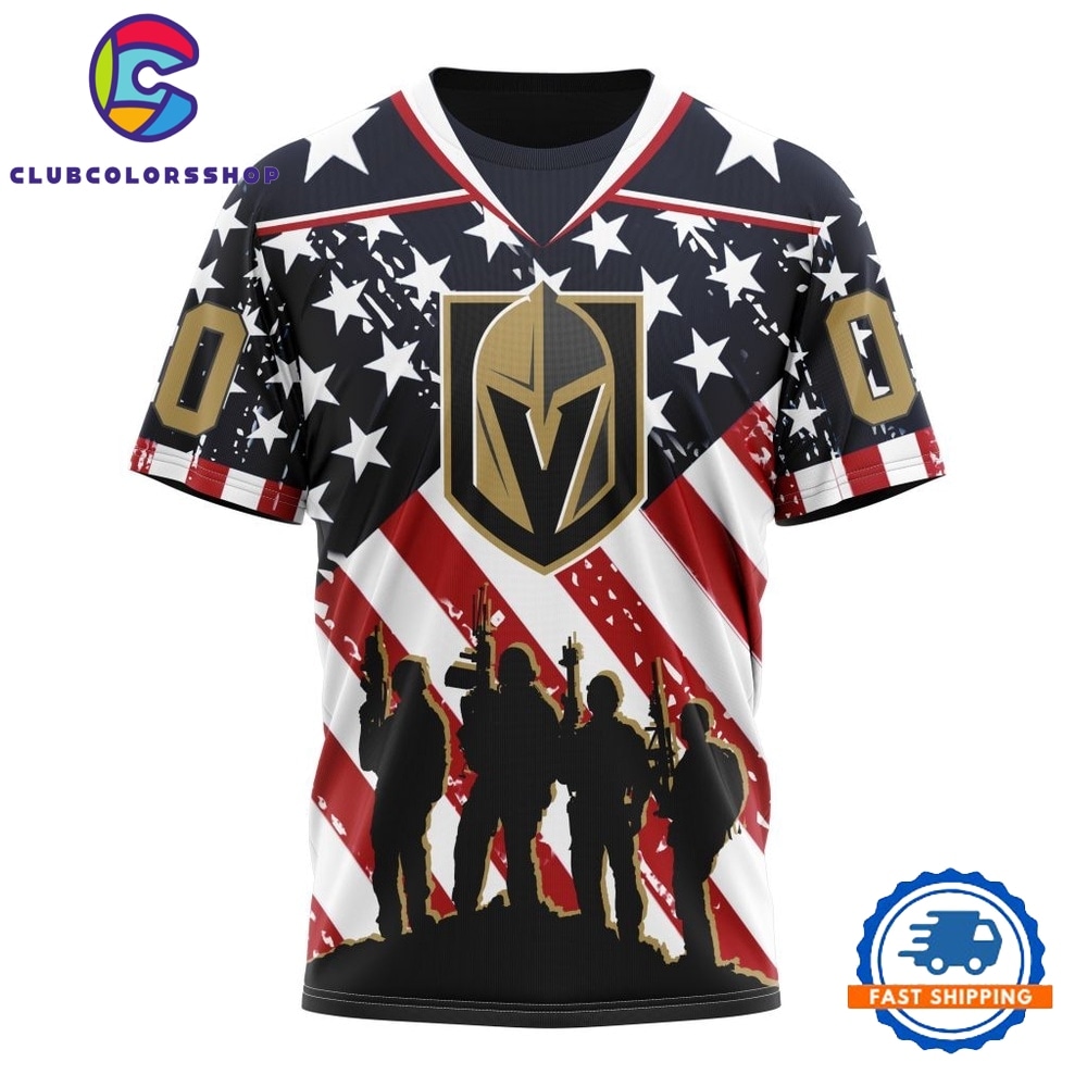 NHL Vegas Golden Knights Specialized Kits For Honor USS Military Hoodie, T Shirt 4