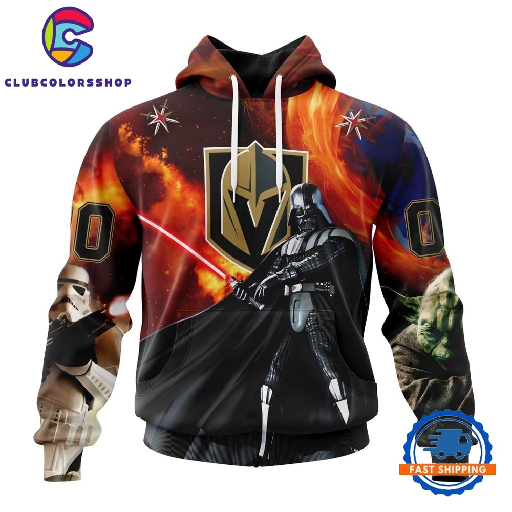 NHL Vegas Golden Knights x Star War Specialized Design Hoodie, T Shirt