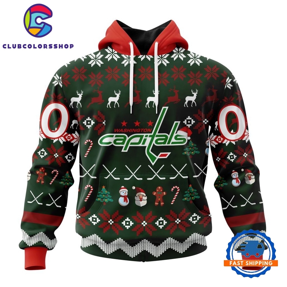 NHL Washington Capitals Hockey Christmas Is Coming 2026 Hoodie, T Shirt