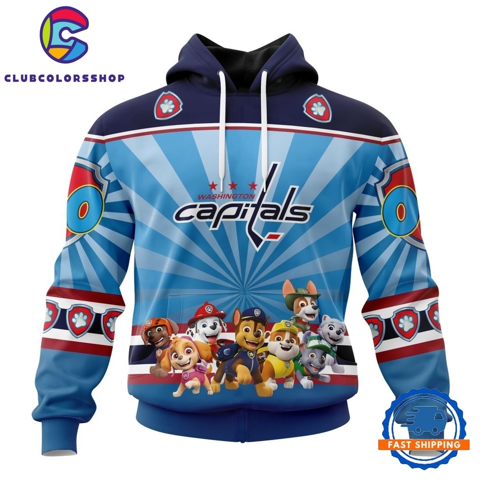 NHL Washington Capitals Special Paw Patrol Kits Hoodie, T Shirt