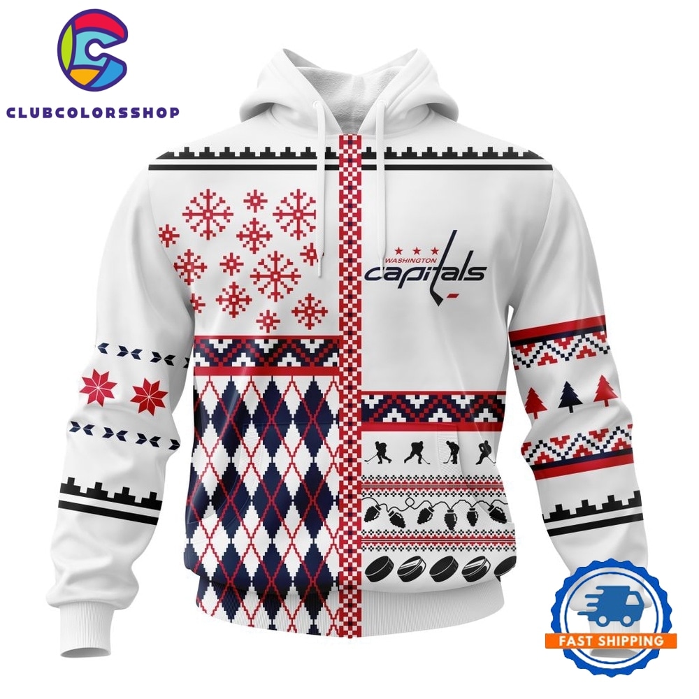 NHL Washington Capitals Specialized Christmas Is Coming New Design Hoodie, T Shirt