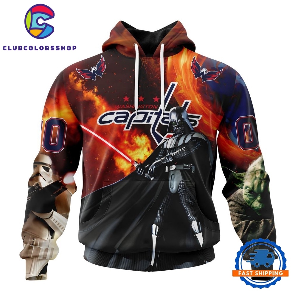 NHL Washington Capitals x Star War Specialized Design Hoodie, T Shirt