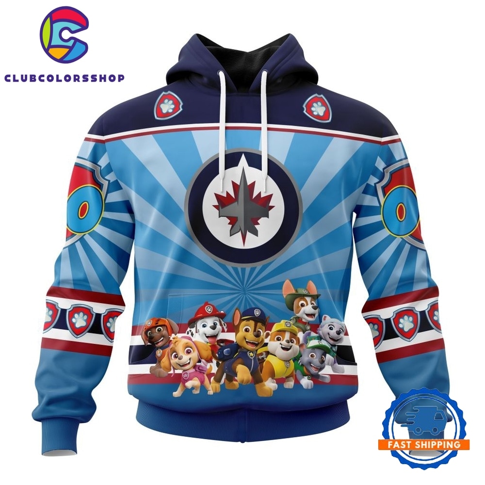 NHL Winnipeg Jets Special Paw Patrol Kits Hoodie, T Shirt