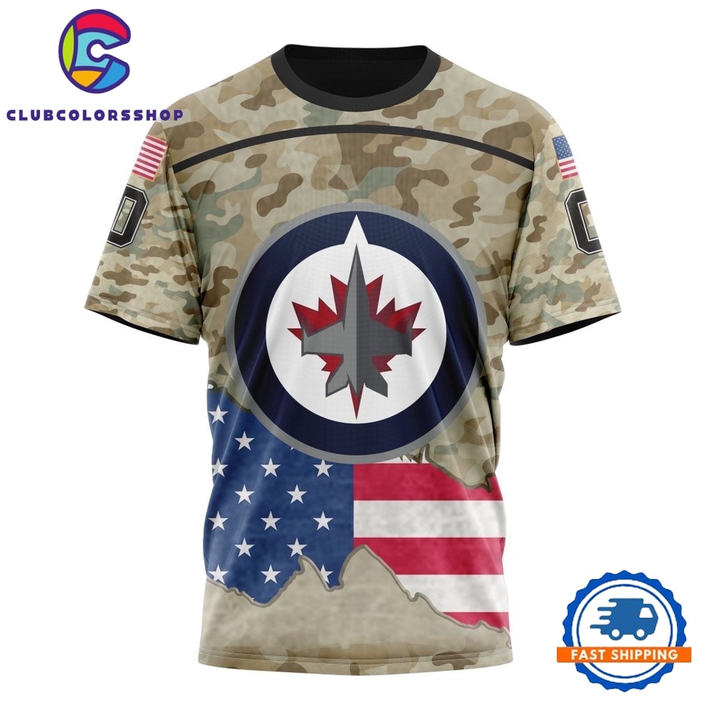 NHL Winnipeg Jets Specialized Kits For United State With Camo Color Hoodie, T Shirt NHL Winnipeg Jets Specialized Kits For United State With Camo Color Hoodie, T Shirt