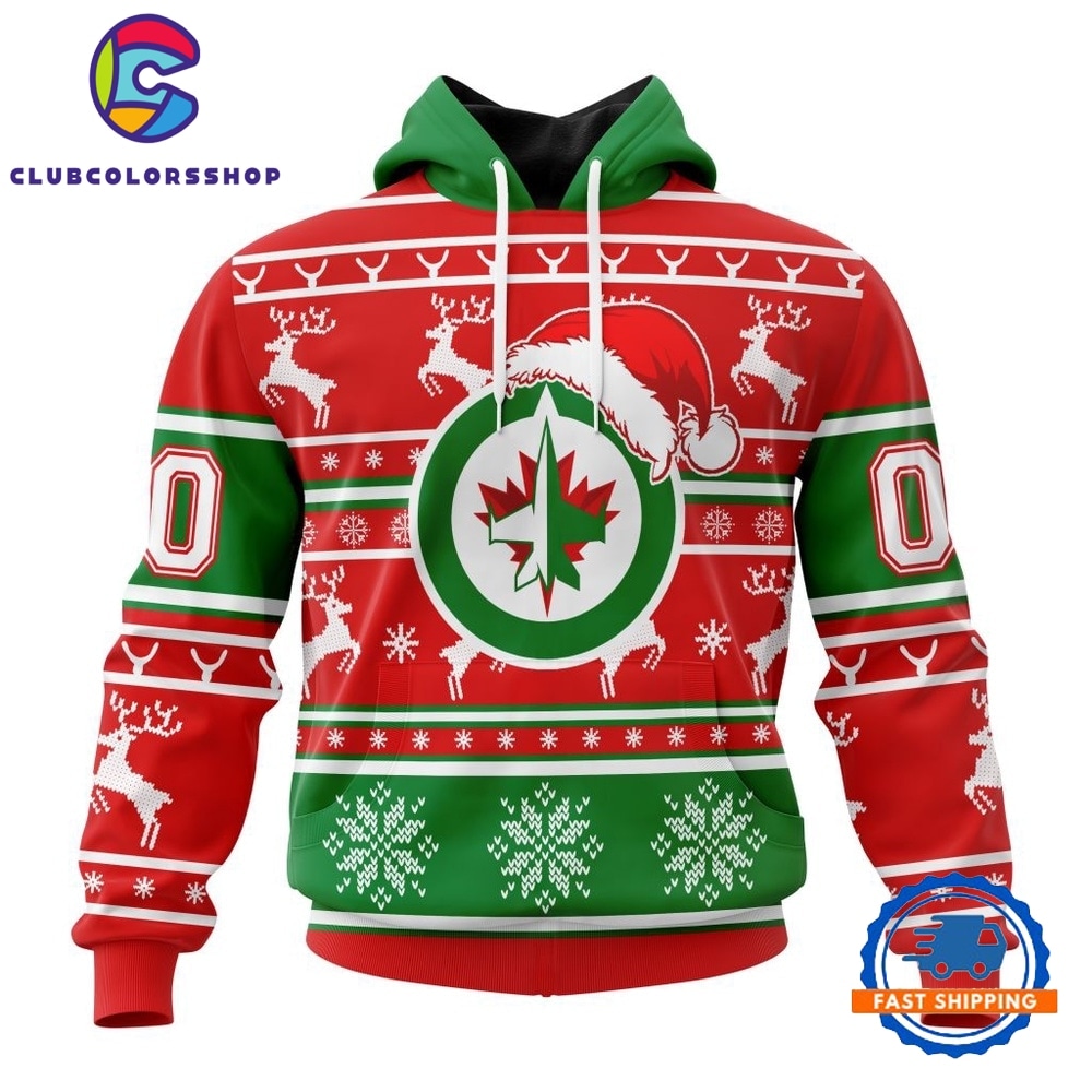 NHL Winnipeg Jets Specialized Unisex Christmas Is Coming Hoodie, T Shirt