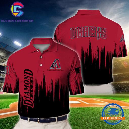MLB Arizona Diamondbacks Baseball Team Polo Shirts Design