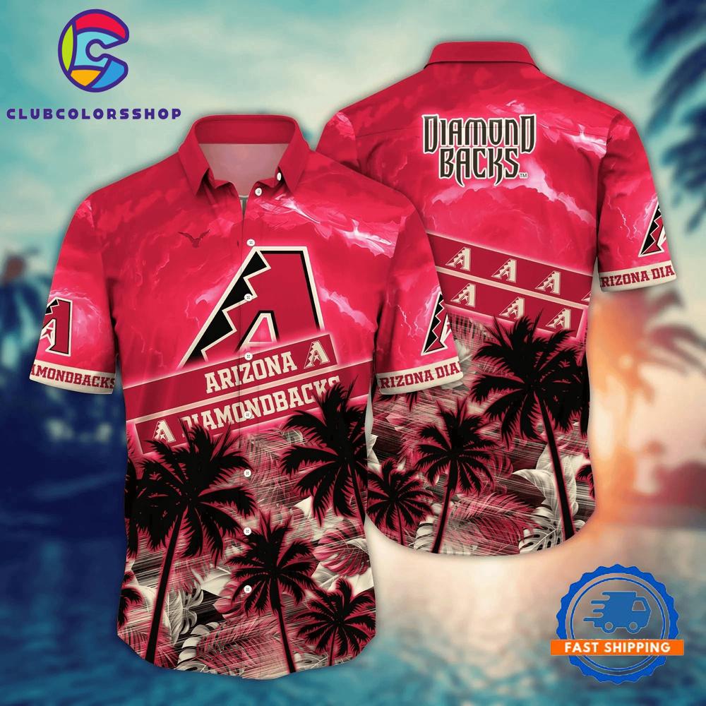 MLB Arizona Diamondbacks Cactus Sunset Hawaiian Shirt