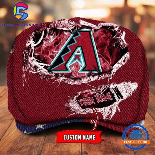 MLB Arizona Diamondbacks Special Baseball Team Logo Custom Jeff Cap Design