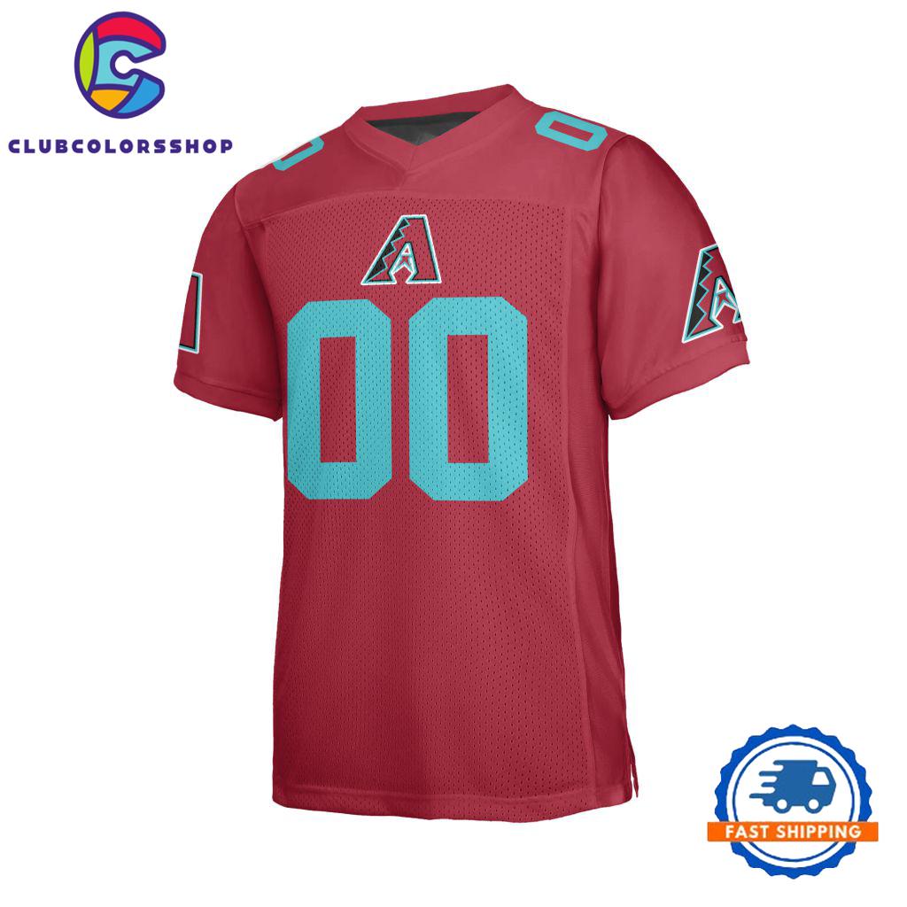 MLB Arizona Diamondbacks Special Logo Team Design Football Jersey