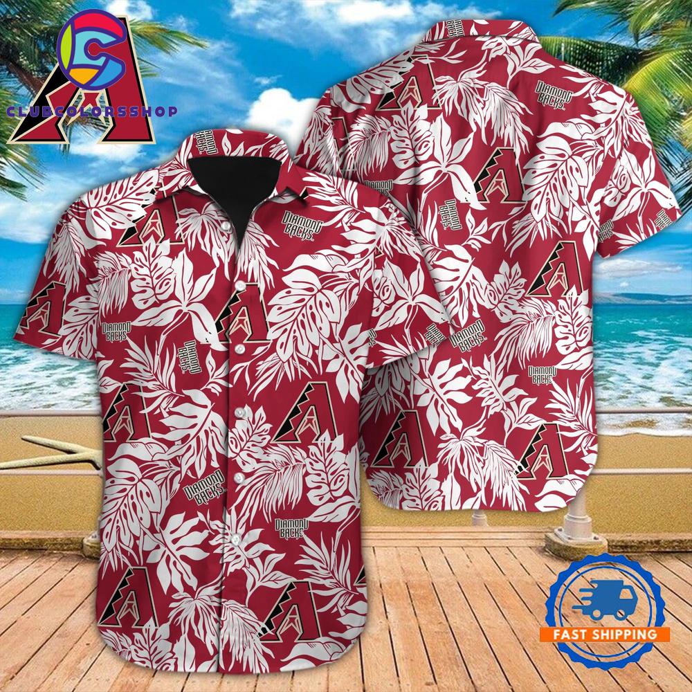 MLB Arizona Diamondbacks Sunlit Horizon Hawaiian Shirt