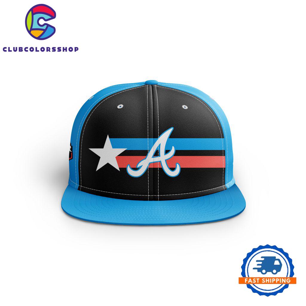 MLB Atlanta Braves Personalized All-Star Snapback, Baseball Team Cap Hats