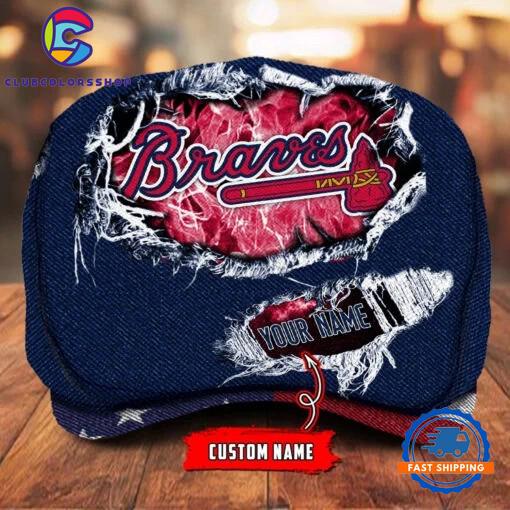 MLB Atlanta Braves Special Baseball Team Logo Custom Jeff Cap Design